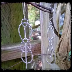 Teardrop earrings