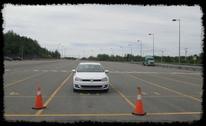 The car, rather like the cheese, stands alone