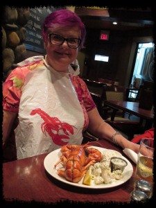 Bo and lobster