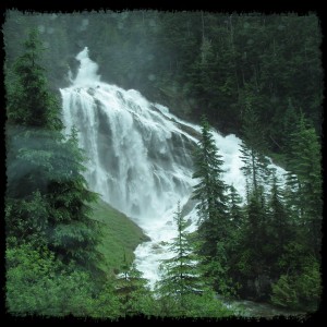 Pyramid Falls - not fluffy